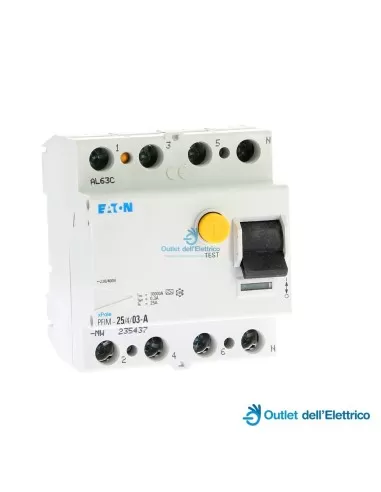 Eaton 235437 pfim-25/4/03-a différentiel pur 4p 25a 0,3a cl.a